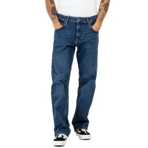 Reell Lowfly 2 Retro Medio Azul Pantalón - Picture 1 of 1