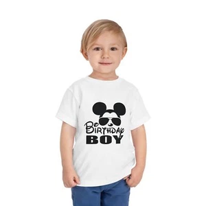 Birthday Boy Toddler Tee, Boys Birthday Gift, Toddler Birthday Outfit - Picture 1 of 5