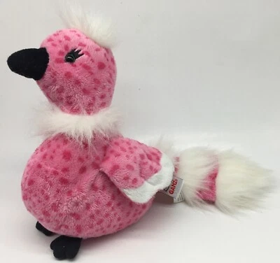 Ganz Webkinz Cherry Blossom bird plush 10 X 12” stuff toy HM445 tush tag no code - Image 1 of 4
