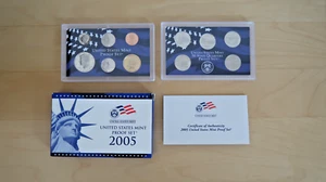2005 USA Mint Proof Set - COA und OGP - Bild 1 von 8