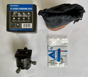 Leofoto G2+NP-60 Getriebe Schwenkklemme mit Arca Swiss Base & Plate - einmal benutzt - Bild 1 von 9