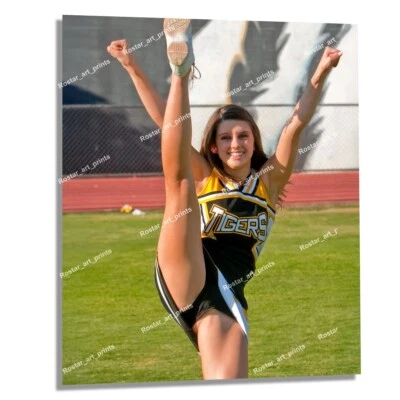 8x10 Cute College Female Cheerleader 2000s Candid EXCLUSIVE Photo Print CHE017 - Image 1 of 3