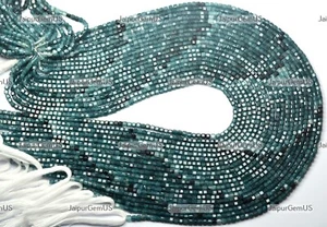 12 Inch Strand 100% Natural Grandidierite Shaded Faceted Box Beads Size-2.50mm - Picture 1 of 6
