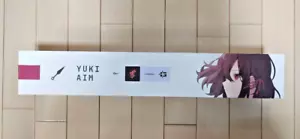 Yuki Aim x Gamesense Radar Game Mauspad 2022 YUKIPAD LIMITED YukiAim NEU - Bild 1 von 5