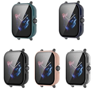 Für Amazfit GTS 3 Harte PC Schutzfolie Screen Protector Case Cover Gehärtet - Picture 1 of 17