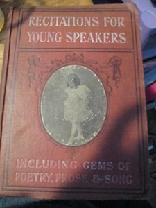 Recitations For Young Speakers 1800’s RARE EDITION - Picture 1 of 1