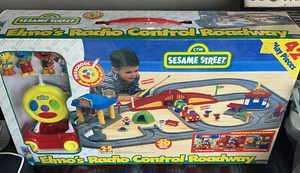 Vintage 1996 Fisher Price Sesame Street Elmo’s Radio Control Roadway Open Box. - Picture 1 of 2