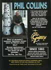 1999 Print Ad of Gretsch Drum Kit mit Phil Collins