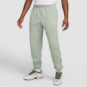 Men's Nike Club Fleece Pants Color Jade Horizon/Green Size M - Picture 1 of 7