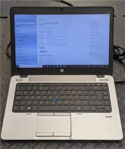 HP 14" Elitebook 840 G1 (256GB SSD, Intel Core i7-4600U 2.10GHz, 8GB RAM) - Picture 1 of 7