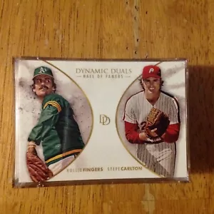 Steve Carlton & Rollie Fingers HOF DYNAMIC DUALS 2018 TOPPS ON-DEMAND - Bild 1 von 1