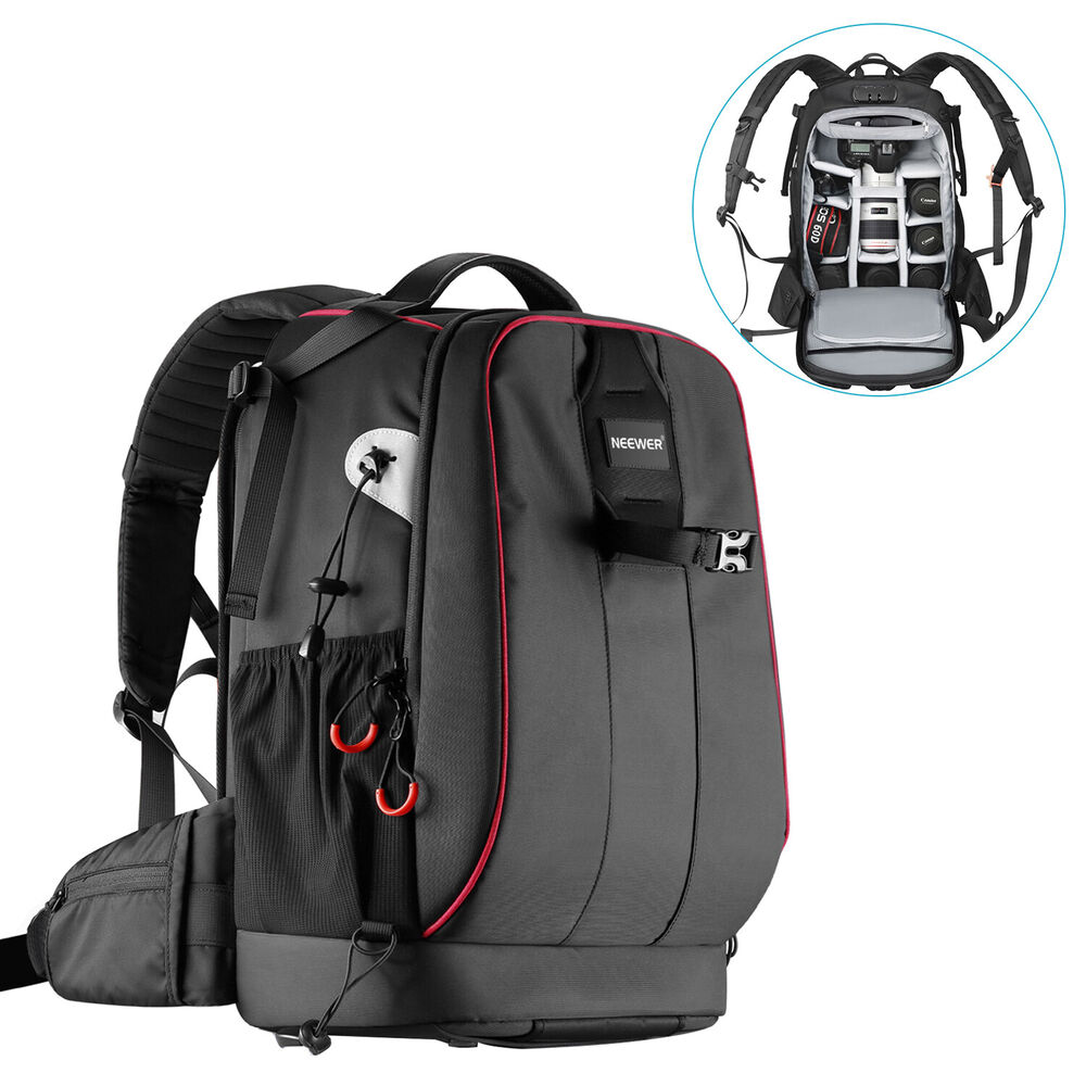 Neewer Waterproof Shockproof Padded Camera Backpack Bag for SLR DSLR Camera