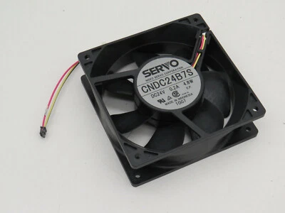 Nidec Servo CNDC24B7S Instrument Cooling Fan 24VDC 0.2A 4.8W 632-6870  - Image 1 of 4