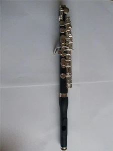 COMPOSITE WOOD PICCOLO WITH SILVER PLATED KEYS - Picture 1 of 6