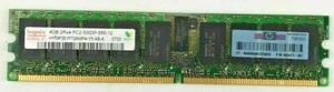 HYNIX 4GB PC2-5300P 667MHZ ECC DUAL RANK REGISTERED RAM HYMP351P72AMP4-Y5 - Picture 1 of 1