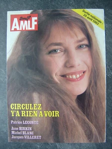 JANE BIRKIN / AMLF 1983 / DEPLIANT SYNOPSIS / CIRCULEZ Y'A RIEN A VOIR - Photo 1/3