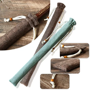 Bamboo Flute Protective Cover Bundle Mouth Double Layer Portable Storage Case 1x - Picture 1 of 34