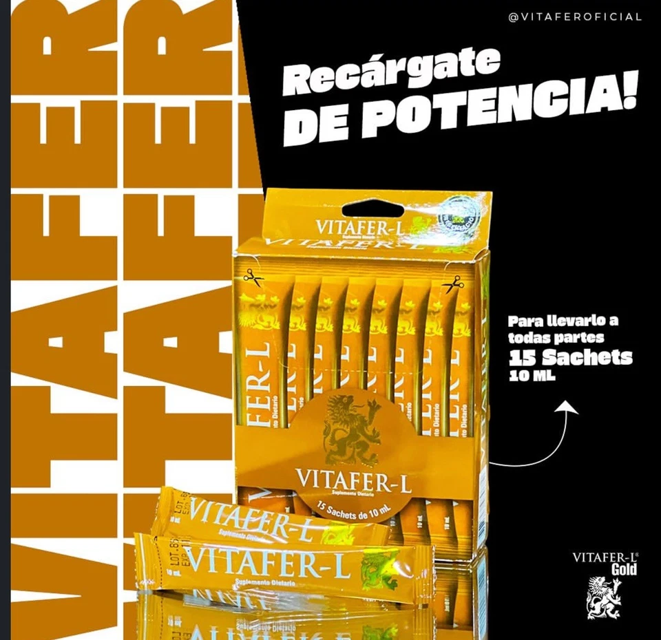 Saquetas multivitamínicas unissex VITAfers 16 X 10ml - Imagem 1 de 1