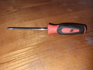 Snap-On Tools Red Mini No.0 Screwdriver SGDP300B - Picture 1 of 4