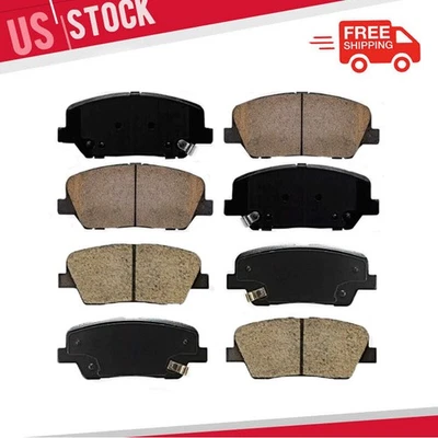 Керамические передние и задние тормозные колодки для Hyundai Genesis Coupe 2010-2014 2015 2016 годов выпуска - Изображение 1 из 2