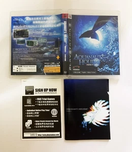 No Disc - Asian English Aquanaut's Holiday PS3 Case & Manual Only Authentic - Picture 1 of 2