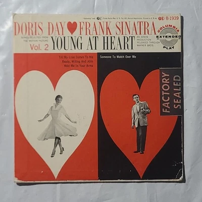 Sealed Doris Day & Frank Sinatra ~ Young At Heart Vol. 2 ~ Columbia EP PS - Image 1 of 4