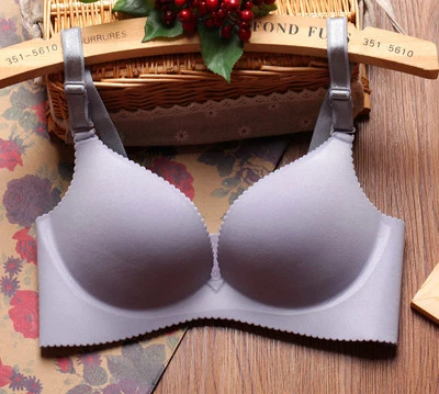 Sujetador sin costuras inalámbrico sujetador push up acolchado suave sujetador lencería sexy sujetador Foto 1 de 4