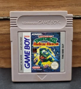 Teenage Mutant Hero Turtles III Radical Rescue Tortue Ninja - Nintendo Gameboy - Photo 1/3