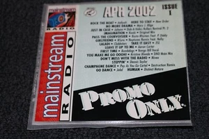 Promo Only Mainstream Radio EUROPE Series RARE CD Apr 2002 MINT Issue I - Picture 1 of 2