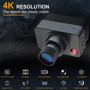 Hot IR Night Vision Scope Day Night Monocular Rifles Crossbow with 32GB Card - Picture 1 of 13
