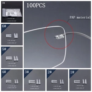 Fasteners Plastic Eyeglass Frame Accessories Tools Caps Ends for Rimless Eyewear - Picture 1 of 14