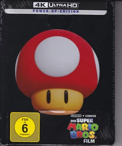 Blu-Ray + 4K UHD: Der Super Mario Bros. Film *Steelbook* NEU & OVP / RAR OOP - Bild 1 von 2