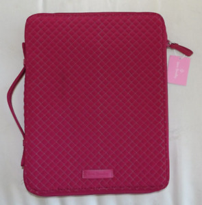 Vera Bradley Tablet Tamer Organizer - Carrier - Ipad Case - Passion Pink - NWT