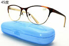 Stainless Cat Eyes Ladies Reading Glasses Women Fashion Magnifier  +1.0 To +3.5