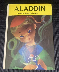 ALADDIN RETOLD BY KATHRYN FRENCH 1965 THE HOLLY STORY BOOK LIBRARY 1 - Picture 1 of 3