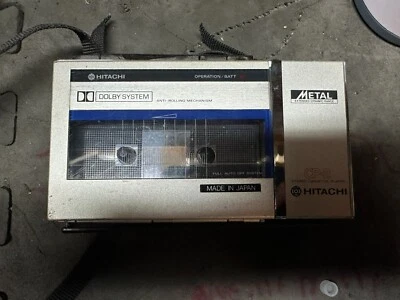 Mecanismo Antirodante Reproductor de Cassette Hitachi CP-2EX De Colección Muy Raro **LEER** Foto 1 de 4