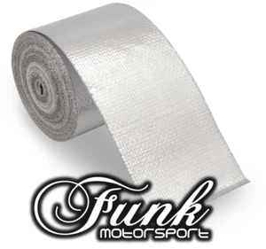 Silver Reflective Heat tape 50mm x 2.5m Performance Race Cool by Funk Motorsport - Picture 1 of 4