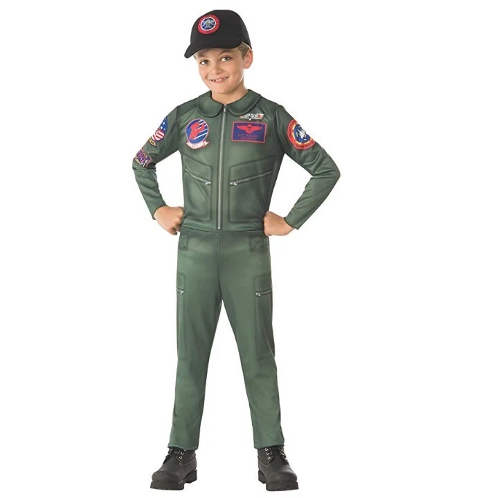 Mono Top Gun Flight - Maverick - Aviador - Piloto - Disfraz - Niño - 3 Tallas Foto 1 de 1