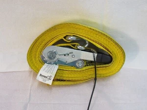 Buyers Products 5483000 30' Commercial Grade Ratchet Strap w Soft Rubber Grips - Picture 1 of 3