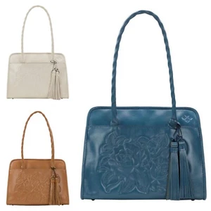 Borsa Patricia Nash Paris grande in pelle - colore a scelta �� - Foto 1 di 7