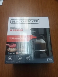 Black + Decker 12-Cup Coffeemaker (CM0915BKD) Brand New Vortex Technology - Picture 1 of 4