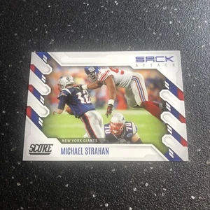 Michael Strahan 2022 Panini Score Football Sack Attack #SA-MS NFL New York Giant - Picture 1 of 2