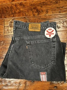 Rare 93' Vintage Men's Levi's 545 Signature Loose Charcoal 40x32 🇺🇸 made - Picture 1 of 10