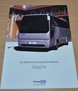 Folleto turco de autobús opalino Temsa - Imagen 1 de 5
