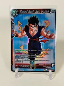 Dragon Ball Super Card Game Speed Rush Son Gohan Foil Card - Picture 1 of 5