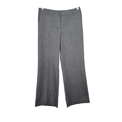 Pantalones de vestir elásticos Jones New York para mujer talla 8 blanco y negro a cuadros carrera chic Foto 1 de 4