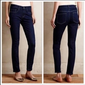 Pilcro And The Letterpress Anthropologie Serif Skinny Jeans Size 27 - Picture 1 of 9