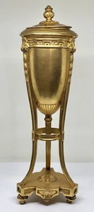 Cartier Gilt Sterling Silver Covered Empire Style Urn - Picture 1 of 12
