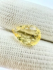 Aqumarine, faceted aquamarine, natural heart aquamarine gemstone 2.9Ct 13x9x5 mm - Picture 1 of 6