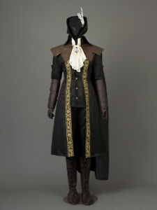 In Stock Game Bloodborne The Hunter Maria Cosplay Costume mp004007
